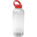 Botella “Ocean” Transparente/Rojo
