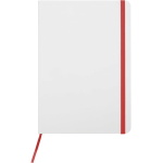 Libreta mediana “White” Rojo