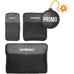 BOLSAS ORGANIZADORAS PARA VIAJES "BOSTON" Negro