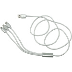 Cable con adaptador "MADISON" Gris