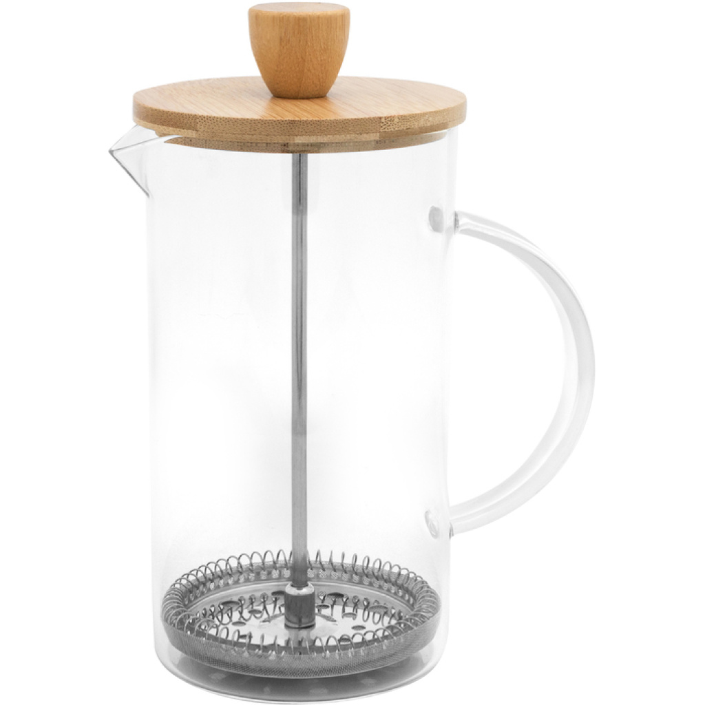 Cafetera Prensa Francesa "BAMBCOFFEE" Transparente