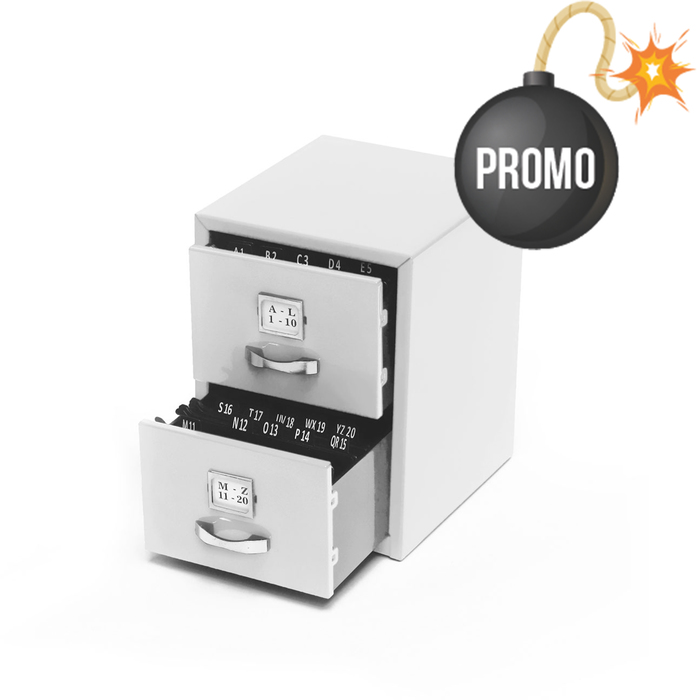 MINI FICHERO "MASTER FILE" - G35 MINI FICHERO "MASTER FILE" Blanco