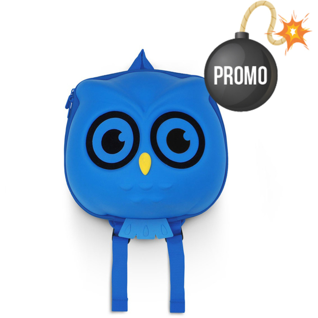 MOCHILA "OWL" Azul