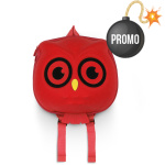 MOCHILA "OWL" Rojo