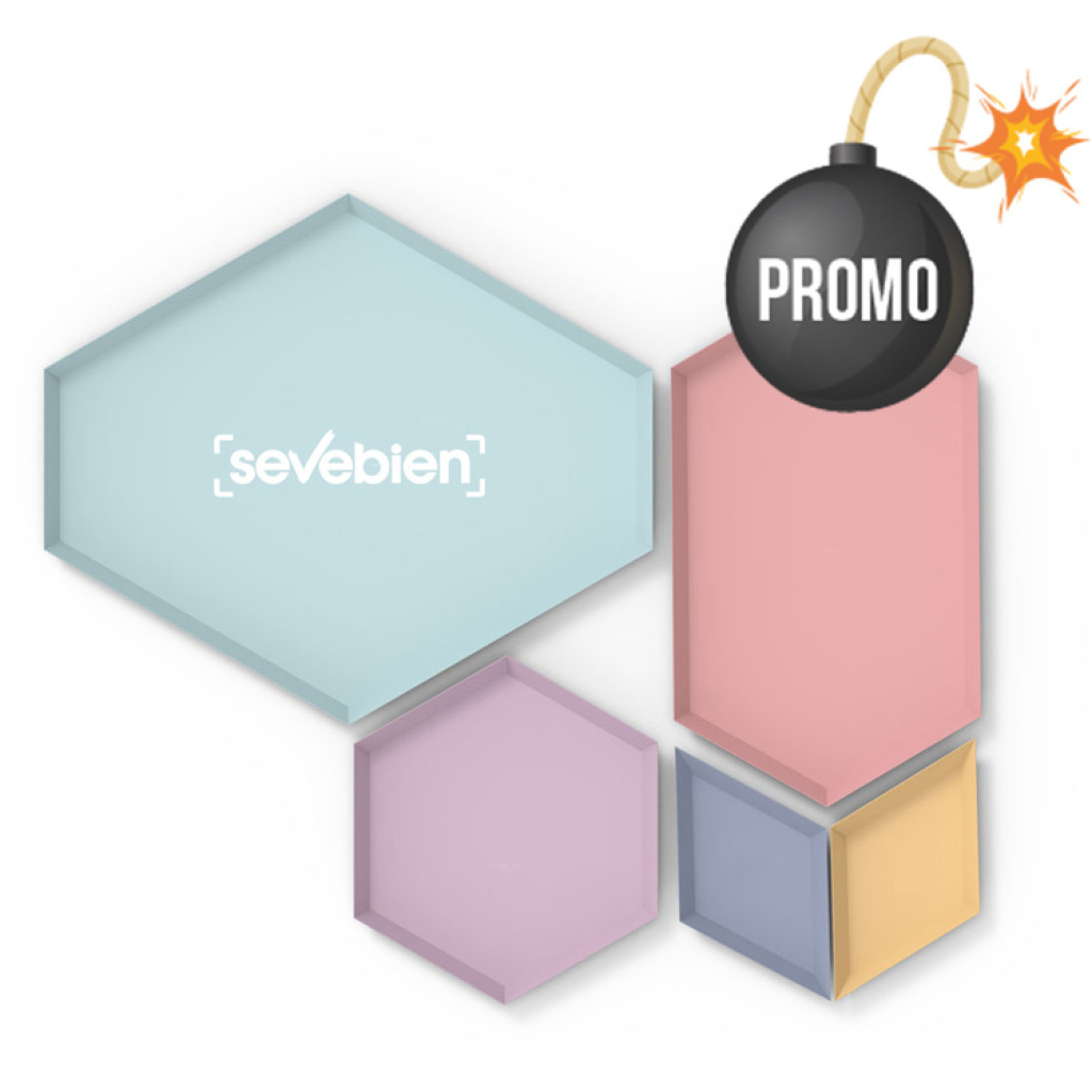 ORGANIZADOR HEXA 5 Multicolor