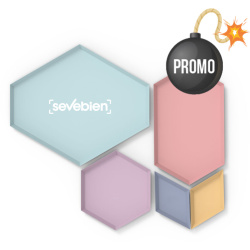 ORGANIZADOR HEXA 5 Multicolor