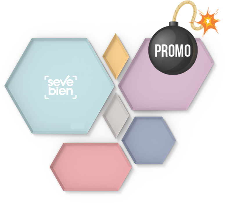 ORGANIZADOR HEXA 6 - G241 ORGANIZADOR HEXA 6 Multicolor