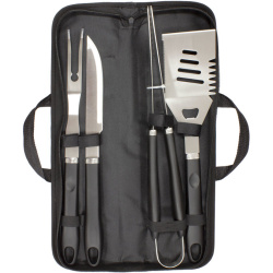 SET DE ASADO / BBQ "ANGUS" Negro