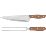SET DE ASADO / BBQ "BLADEBIRD" Madera