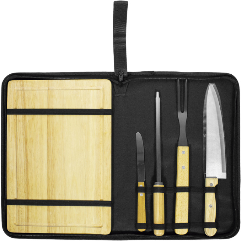 SET DE ASADO / BBQ "MASTER" Negro
