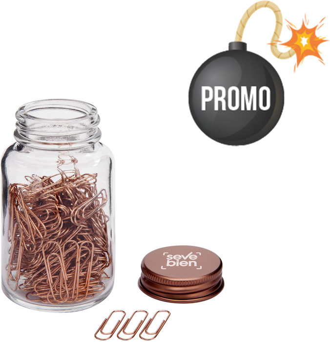 SET DE CLIPS - T517 SET DE CLIPS Cobre