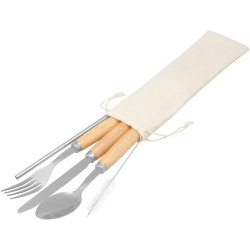 Set de cubiertos "MEALTIME" Madera