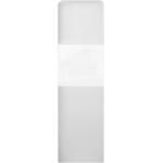 Trofeo de cristal rectangular Transparente