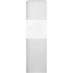 Trofeo de cristal rectangular Transparente